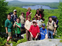 Camp Split Rock Backpacking Trip