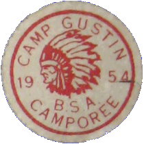 Camp Gustin camporee patch