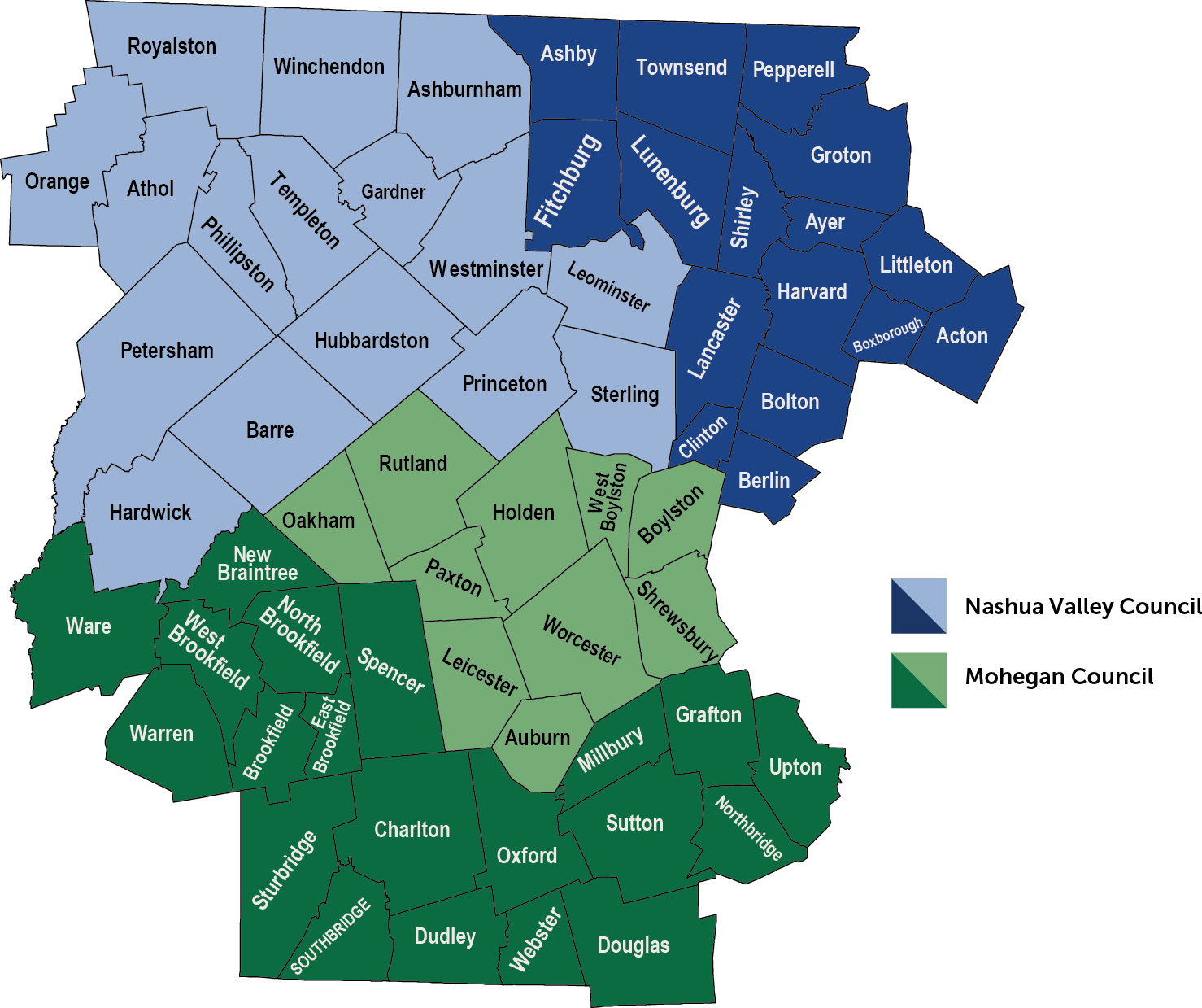 New Council Map